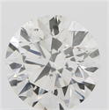 Natural Diamond 0.60 Carats, Round with Excellent Cut, K Color, VS2 Clarity and Certified by IGI