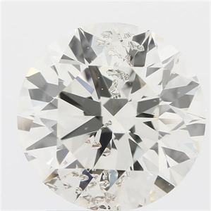 Picture of Natural Diamond 1.82 Carats, Round with Excellent Cut, L Color, SI2 Clarity and Certified by IGI