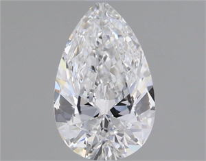 Picture of Natural Diamond 0.77 Carats, Pear with  Cut, D Color, VVS1 Clarity and Certified by GIA
