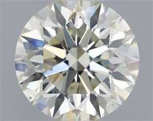 Picture of Natural Diamond 0.60 Carats, Round with Excellent Cut, M Color, SI2 Clarity and Certified by GIA