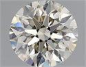 Diamante Natural 0.53 quilates, Redondo , Color M, claridad IF y certificado GIA