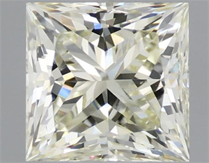 Foto Diamante Natural 0.96 quilates, Princesa , Color L, claridad SI1 y certificado IGI de