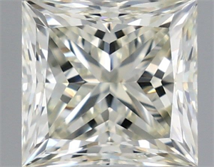 Foto Diamante Natural 0.90 quilates, Princesa , Color K, claridad VVS2 y certificado IGI de