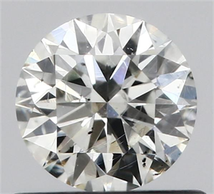 Foto Diamante Natural 0.53 quilates, Redondo , Color I, claridad SI1 y certificado IGI de