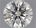 Natural Diamond 0.50 Carats, Round with Very Good Cut, H Color, SI2 Clarity and Certified by GIA