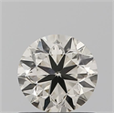Natural Diamond 0.70 Carats, Round with Very Good Cut, L Color, VVS2 Clarity and Certified by IGI