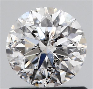 Foto Diamante Natural 0.76 quilates, Redondo , Color E, claridad I1 y certificado IGI de