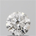 Natural Diamond 0.82 Carats, Round with Excellent Cut, H Color, I1 Clarity and Certified by IGI