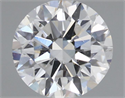 Natural Diamond 0.70 Carats, Round with Very Good Cut, E Color, SI1 Clarity and Certified by GIA
