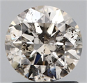 Natural Diamond 1.01 Carats, Round with Excellent Cut, M Color, I1 Clarity and Certified by GIA