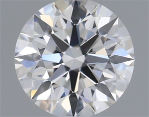 Foto Diamante Natural 0.40 quilates, Redondo , Color G, claridad IF y certificado GIA de