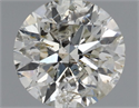 Natural Diamond 0.82 Carats, Round with Excellent Cut, I Color, I1 Clarity and Certified by IGI