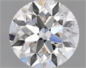 Natural Diamond 0.40 Carats, Round with Very Good Cut, H Color, VS1 Clarity and Certified by GIA