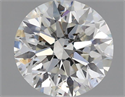 Diamante Natural 0.75 quilates, Redondo , Color I, claridad SI2 y certificado GIA