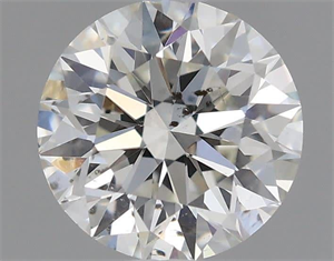 Foto Diamante Natural 0.75 quilates, Redondo , Color I, claridad SI2 y certificado GIA de
