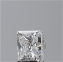 Natural Diamond 2.26 Carats, Princess with  Cut, F Color, I1 Clarity and Certified by IGI