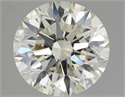 Diamante Natural 3.02 quilates, Redondo , Color L, claridad SI1 y certificado GIA