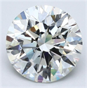 Diamante Natural 2.50 quilates, Redondo , Color H, claridad VS1 y certificado GIA