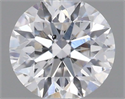 Natural Diamond 0.45 Carats, Round with Excellent Cut, D Color, SI2 Clarity and Certified by GIA