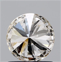 Natural Diamond 0.75 Carats, Round with Excellent Cut, L Color, VVS1 Clarity and Certified by GIA