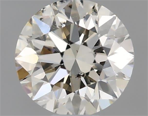 Picture of Natural Diamond 0.51 Carats, Round with Very Good Cut, M Color, SI1 Clarity and Certified by GIA
