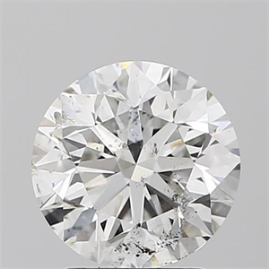 Foto Diamante Natural 2.06 quilates, Redondo , Color G, claridad I1 y certificado GIA de