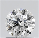 Diamante Natural 0.90 quilates, Redondo , Color F, claridad I1 y certificado GIA