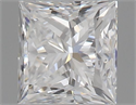 Diamante Natural 0.31 quilates, Princesa , Color E, claridad VVS2 y certificado GIA