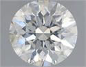 Natural Diamond 1.55 Carats, Round with Excellent Cut, I Color, SI2 Clarity and Certified by IGI