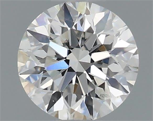 Foto Diamante Natural 0.50 quilates, Redondo , Color F, claridad I1 y certificado GIA de