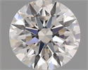 Diamante Natural 0.76 quilates, Redondo , Color G, claridad VVS2 y certificado GIA