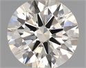 Natural Diamond 0.40 Carats, Round with Excellent Cut, M Color, VVS1 Clarity and Certified by GIA