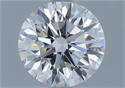 Natural Diamond 1.53 Carats, Round with Excellent Cut, E Color, IF Clarity and Certified by GIA