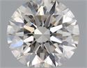 Natural Diamond 0.42 Carats, Round with Excellent Cut, K Color, SI1 Clarity and Certified by GIA