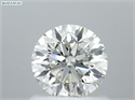 Diamante Natural 0.95 quilates, Redondo , Color I, claridad SI1 y certificado GIA