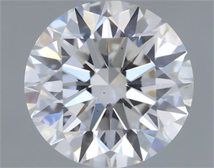 Foto Diamante Natural 0.60 quilates, Redondo , Color E, claridad VS2 y certificado GIA de