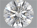 Natural Diamond 0.51 Carats, Round with Excellent Cut, I Color, VVS2 Clarity and Certified by GIA