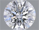 Diamante Natural 0.40 quilates, Redondo , Color E, claridad VVS2 y certificado GIA