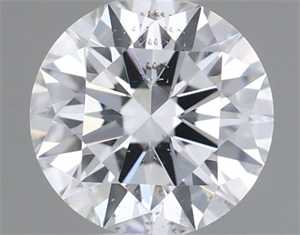 Foto Diamante Natural 0.48 quilates, Redondo , Color F, claridad SI2 y certificado GIA de