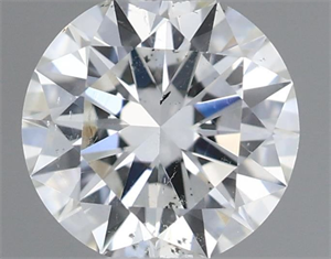 Picture of Natural Diamond 0.40 Carats, Round with Excellent Cut, J Color, SI2 Clarity and Certified by GIA