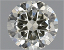 Diamante Natural 0.40 quilates, Redondo , Color K, claridad VVS2 y certificado IGI