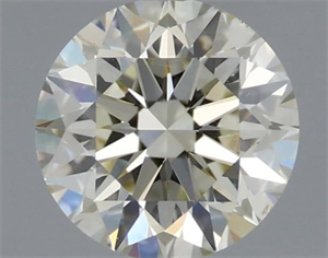 Picture of Natural Diamond 0.50 Carats, Round with Excellent Cut, J Color, VS1 Clarity and Certified by IGI