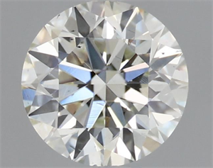 Picture of Natural Diamond 0.71 Carats, Round with Very Good Cut, I Color, VS2 Clarity and Certified by IGI
