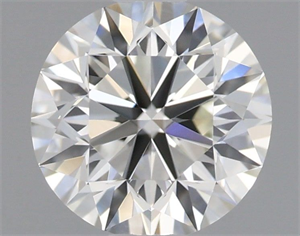 Picture of Natural Diamond 0.70 Carats, Round with Very Good Cut, K Color, VVS1 Clarity and Certified by GIA