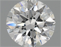 Natural Diamond 0.70 Carats, Round with Excellent Cut, G Color, IF Clarity and Certified by GIA