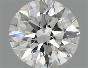 Picture of Natural Diamond 0.70 Carats, Round with Excellent Cut, G Color, IF Clarity and Certified by GIA