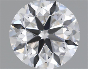 Picture of Natural Diamond 0.70 Carats, Round with Very Good Cut, F Color, VVS2 Clarity and Certified by GIA