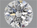 Natural Diamond 0.70 Carats, Round with Very Good Cut, E Color, SI1 Clarity and Certified by GIA