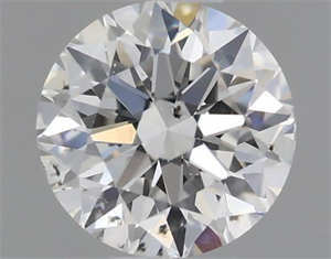 Picture of Natural Diamond 0.70 Carats, Round with Very Good Cut, E Color, SI1 Clarity and Certified by GIA