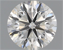 Natural Diamond 0.70 Carats, Round with Very Good Cut, H Color, VS2 Clarity and Certified by GIA